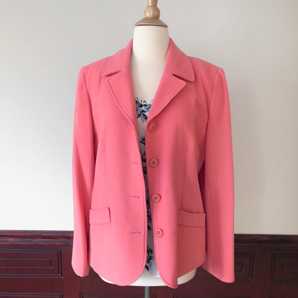Requirements • Pink Coral Blazer